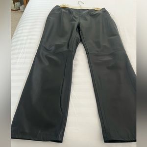 Women's Apt. 9 100% Lambskin Leather Pants Size 8